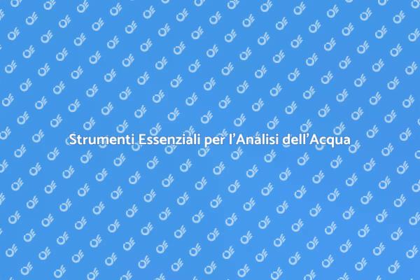 Garantire la Sicurezza dell'Acqua