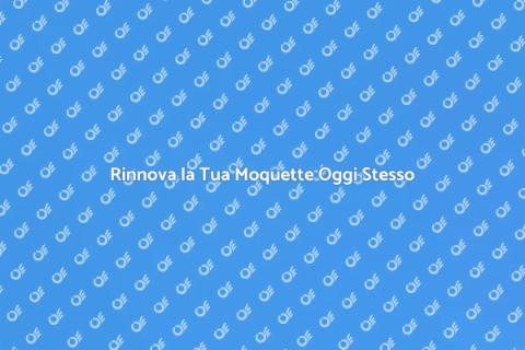 Pulizia Professionale della Moquette
