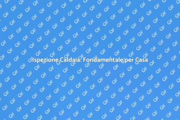 Ispezione Caldaia: Sicurezza e Comfort