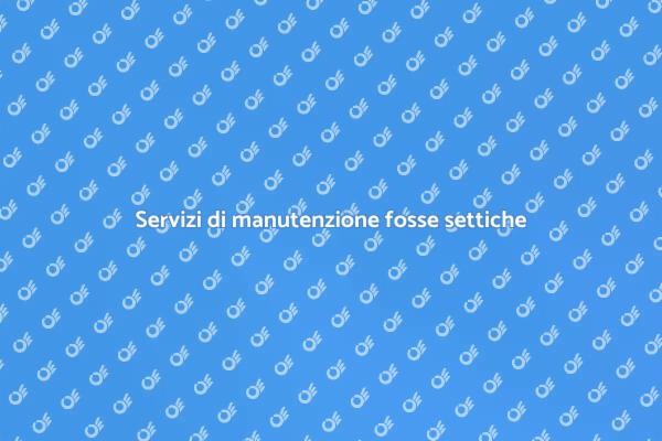 Mantieni la tua fossa settica in salute