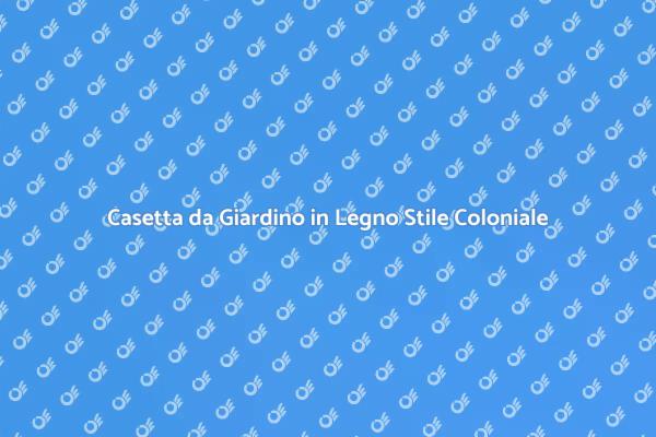 Casetta in Legno: Stile e Funzionalità