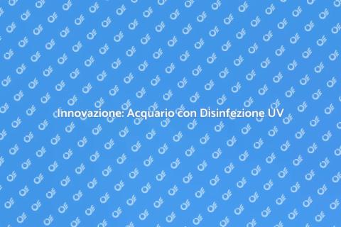Acquario con Disinfezione UV Integrata