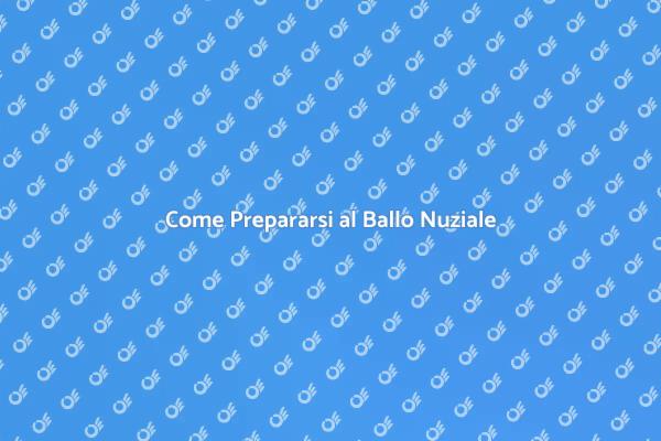 Il Tuo Ballo Nuziale da Sogno