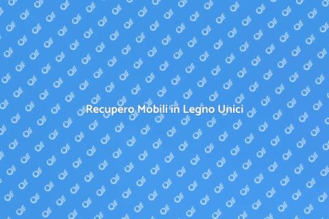 Restaurare Mobili in Legno Rustici