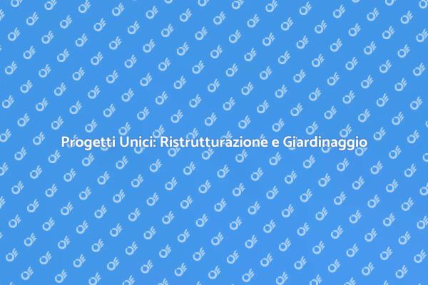 Creare Spazi Unici con Esperti