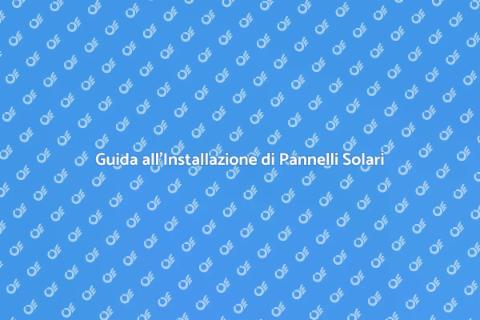 Pannelli Solari per Veicoli Ricreativi