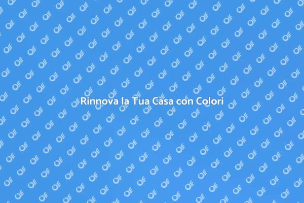 Trasforma la Tua Casa con Colori