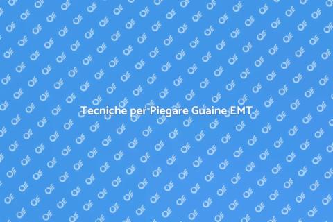 Piegare Guaine Metalliche EMT