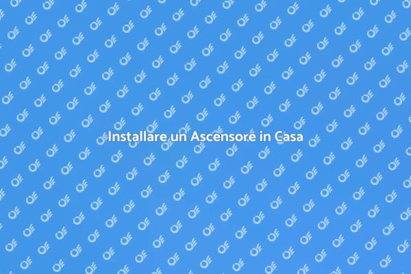 L'Ascensore Perfetto per la Tua Casa