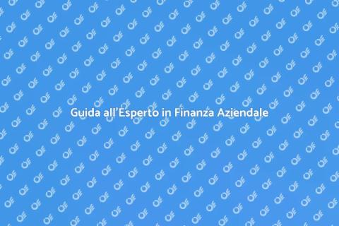 Esperto in Finanza Aziendale: Vantaggi