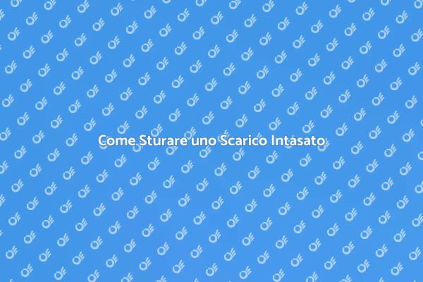 Soluzioni per Scarichi Intasati