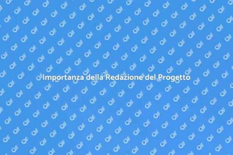 Redazione del Progetto: Potere e Importanza