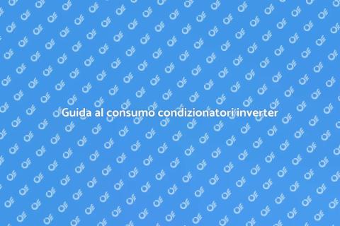 Consumo energetico condizionatore inverter