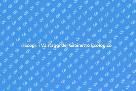 Gabinetto Ecologico: Sostenibilità in Casa