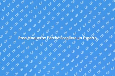 Professionista per Posa Moquette