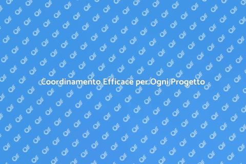 Servizio di Coordinamento Progetti
