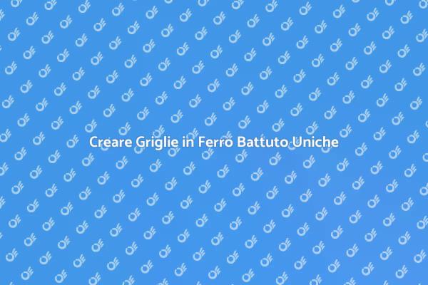 Scopri la Griglia in Ferro su Misura