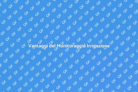 Monitoraggio Irrigazione Efficiente