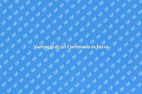 Corrimano in Ferro per Scale Sicure