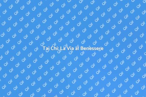 Coaching Individuale di Tai Chi
