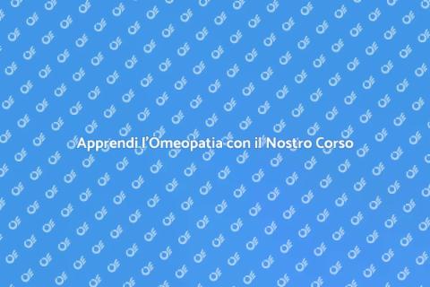 Corso di Formazione Omeopatica
