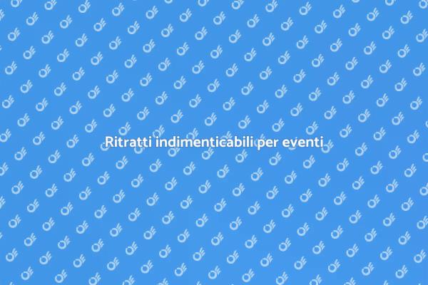 Immortalare eventi con ritratti professionali