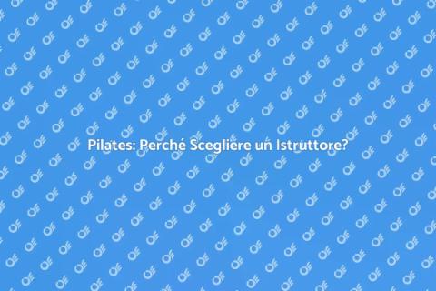 Istruttore Pilates Certificato: Benessere