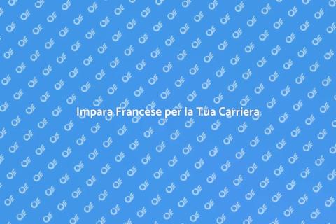 Lezione di Francese per Professionisti