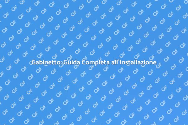 Come Installare un Gabinetto Perfetto