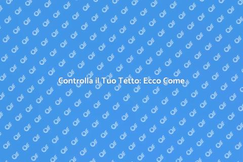 Ispezione Tetto: Guida Completa