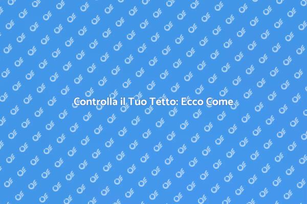 Importanza dell'Ispezione del Tetto