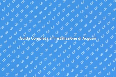 Kit Completo per Acquari in Casa
