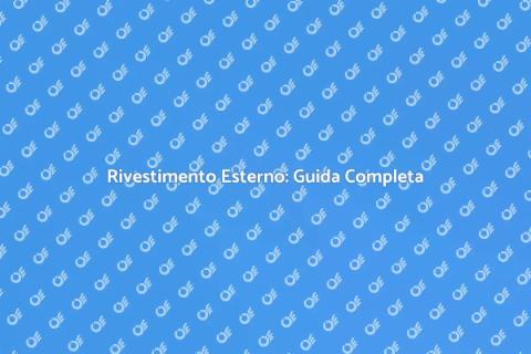 Rivestire Esternamente una Casa