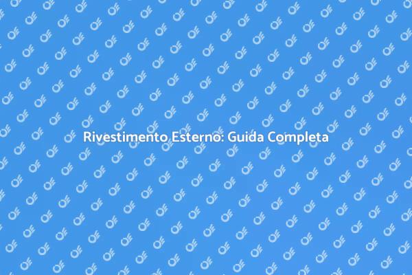 Ristrutturare l'Esterno della Tua Casa