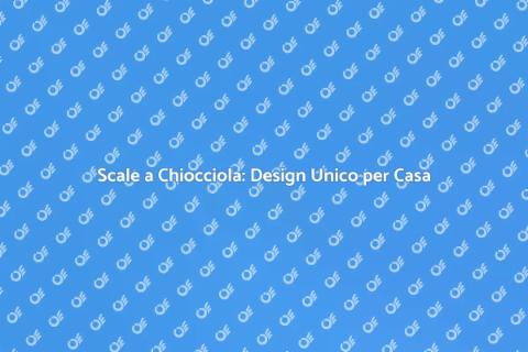 Scale a Chiocciola: Eleganza e Stile
