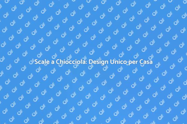 Scale a Chiocciola: Stile e Spazio Ottimizzato