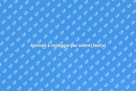 Affitto animali per festività mondiali