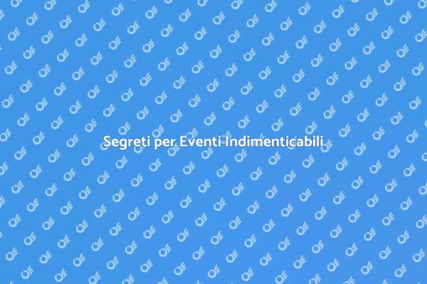 Come Pianificare Eventi di Successo