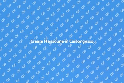 Mensouna in Cartongesso: Arredare Spazi