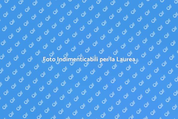 Fotografie per la Tua Laurea Magistrale