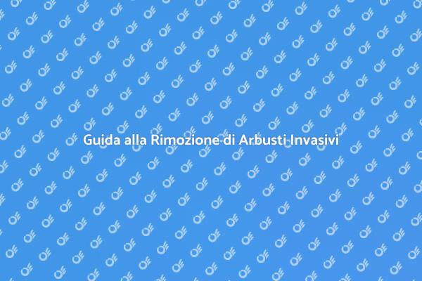 Come Liberarsi di Arbusti Invasivi