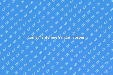 Manutenzione Preventiva Sanitari Sospesi