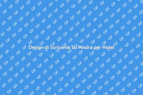 Scrivania con Cassettiera Su Misura