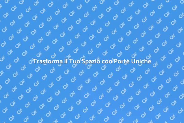 Innovazione e Stile nelle Porte Interne