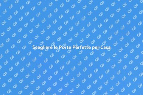 Installazione e Sostituzione Porte