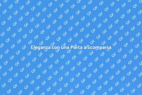 Porta a Scomparsa Elegante per Interni