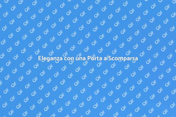 Trasforma i Tuoi Spazi con Eleganza