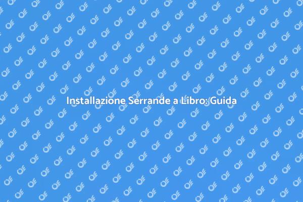 Serrande a Libro: Eleganza e Sicurezza