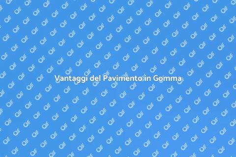 Installare Pavimento in Gomma