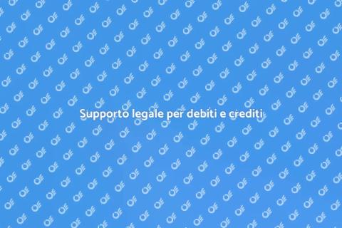 Assistenza legale per gestione crediti